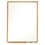 Quartet Standard Whiteboard, 4' x 3', Oak Finish Frame, S574, Price/each