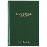 AT-A-GLANCE Standard Diary Daily Diary, Undated, Green, Small, 5 3/4