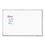 Quartet Total Erase Whiteboard, 4' x 6', Aluminum Frame, Writing Grid, TEA406, Price/each