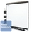 Quartet Prestige 2 Total Erase Magnetic Whiteboard, 3' x 2', Black Aluminum Frame, TEM543B, Price/each