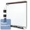 Quartet Prestige 2 Total Erase Magnetic Whiteboard, 3' x 2', Mahogany Finish Frame, TEM543M, Price/each