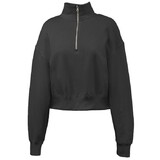 Pennant Sportswear 8338 Crop Fleece 1/4 Zip