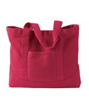 Authentic Pigment 1904 Pigment-Dyed Large Canvas Tote