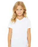 Bella+Canvas 3005Y Youth Jersey Short-Sleeve V-Neck T-Shirt