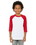 Custom Bella+Canvas 3200Y Youth 3/4-Sleeve Baseball T-Shirt