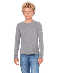 Bella+Canvas 3513Y Youth Triblend Long-Sleeve T-Shirt