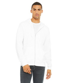 Custom Bella+Canvas 3739 Unisex Sponge Fleece Full-Zip Hooded Sweatshirt