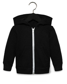 Custom Bella+Canvas 3739T Toddler Full-Zip Hooded Sweatshirt