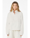Custom Bella+Canvas 3953 Ladies' Sponge Fleece Half-Zip Pullover Sweatshirt
