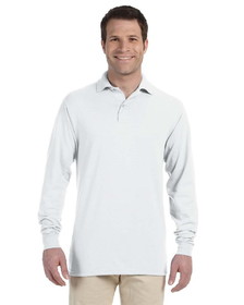 Jerzees 437ML Adult SpotShield&#153; Long-Sleeve Jersey Polo