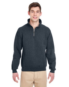 Custom JERZEES 4528 Adult Super Sweats&#174; NuBlend&#174; Fleece Quarter-Zip Pullover