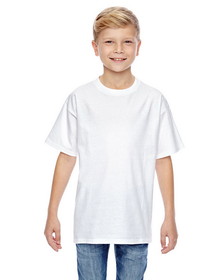 Hanes 498Y Youth 4.5 oz., 100% Ringspun Cotton nano-T&#174; T-Shirt