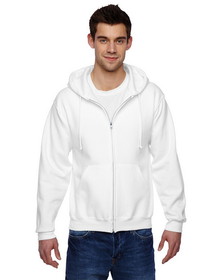 JERZEES 4999 Adult Super Sweats&#174; NuBlend&#174; Fleece Full-Zip Hooded Sweatshirt