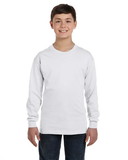 Hanes 5546 Youth 6 oz. Authentic-T Long-Sleeve T-Shirt