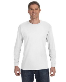 Custom Hanes 5586 Adult 6 oz. Authentic-T Long-Sleeve T-Shirt