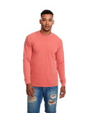 Next Level 7451 Adult Inspired Dye Long-Sleeve Crew with Pocket
