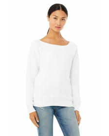 Custom Bella+Canvas 7501 Ladies' Sponge Fleece Wide Neck Sweatshirt