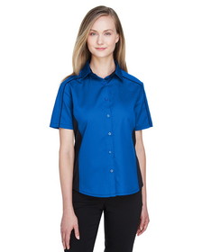 Custom North End 77042 Ladies' Fuse Colorblock Twill Shirt
