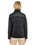 UltraClub 8493 Ladies' Fleece Jacket with Quilted Yoke Overlay