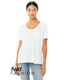 Bella+Canvas 8818 FWD Fashion Ladies' Flowy Pocket T-Shirt