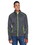 Custom North End 88697 Men's Flux M&#233;lange Bonded Fleece Jacket