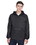 Custom UltraClub 8925 Adult Quarter-Zip Hooded Pullover Pack-Away Jacket