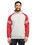 JERZEES 97CR Unisex NuBlend Varsity Color-Block Hooded Sweatshirt