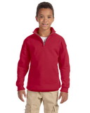Jerzees 995Y Youth NuBlend® Quarter-Zip Cadet Collar Sweatshirt