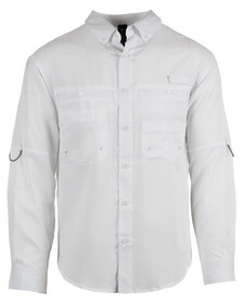 Burnside B2299 Men's Functional Long-Sleeve Fishing Shirt