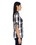 Burnside B5222 Ladies' Long-Sleeve Plaid Pattern Woven Shirt
