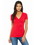Bella+Canvas 6035 Ladies' Jersey Short-Sleeve Deep V-Neck T-Shirt