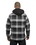 Custom Burnside B8620 Men's Hooded Flannel Jacket