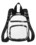 BAGedge BE268 Unisex Clear PVC Mini Backpack