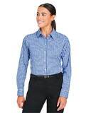 Devon & Jones DG536W Crownlux Performance Ladies' Gingham Shirt