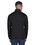 Devon & Jones DG796 Men's Newbury Colorblock M&#233;lange Fleece Full-Zip