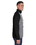 Devon & Jones DG796 Men's Newbury Colorblock M&#233;lange Fleece Full-Zip