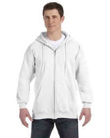 Hanes F280 Adult Ultimate Cotton&#174; 90/10 Full-Zip Hooded Sweatshirt