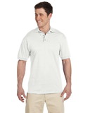 Blank and Custom Jerzees J100 Adult Heavyweight Cotton™ Jersey Polo