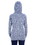 Custom J.America JA8616 Ladies' Cosmic Contrast Fleece Hooded Sweatshirt
