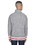 Custom J.America JA8703 Adult Peppered Fleece Quarter-Zip