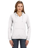 J.America JA8836 Ladies' Sydney Brushed V-Neck Hooded Sweatshirt