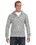 Custom J.America JA8872 Adult Triblend Full-Zip Fleece Hooded Sweatshirt