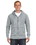 J.America JA8916 Adult Vintage Zen Full-Zip Fleece Hooded Sweatshirt