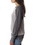 Custom J.America JA8927 Ladies' Zen Contrast Crew