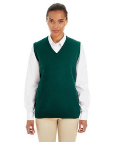 Harriton M415W Ladies' Pilbloc&#153; V-Neck Sweater Vest