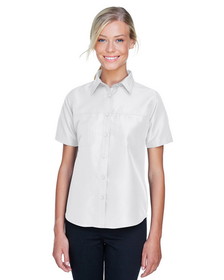 Custom Harriton M580W Ladies' Key West Short-Sleeve Performance Staff Shirt
