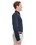 Harriton M581T Men's Tall Foundation 100% Cotton Long-Sleeve Twill Shirt with Teflon&#153;