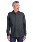 Harriton M708 Adult StainBloc™ Pique Fleece Shirt-Jacket