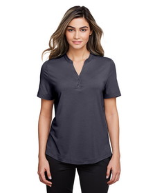 North End NE100W Ladies' Jaq Snap-Up Stretch Performance Polo