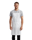 Custom Artisan Collection by Reprime RP154 Unisex 'Colours' Sustainable Pocket Bib Apron